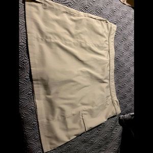 Golf Skort, Tan, Shark Brand, 20W, Rarely Worn